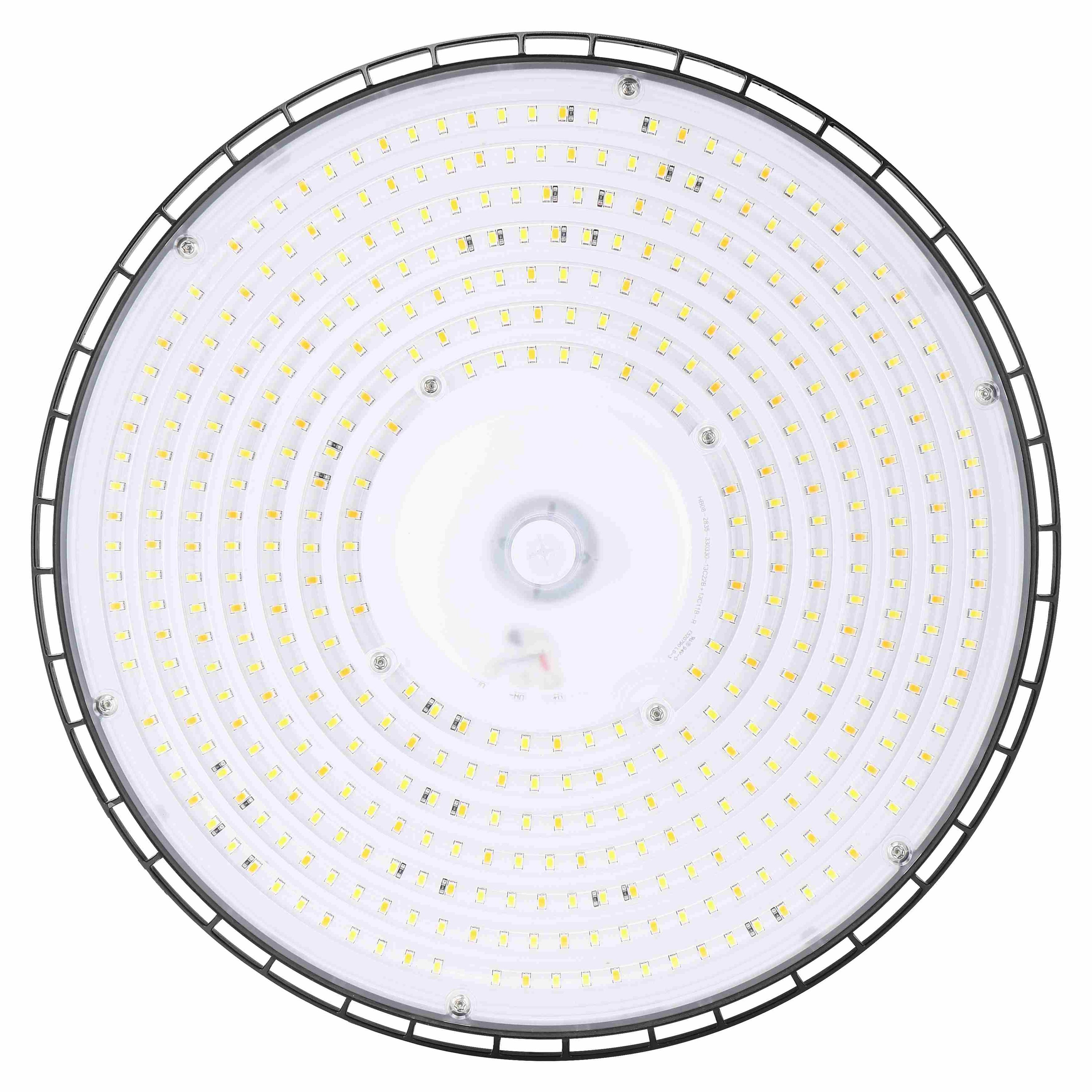 MHB08 LED Round UFO High Bay Light Fixture 100W/150W/160W, 16000 Lumens, 3000K/4000K/5000K