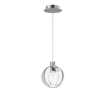 Studio M Ray Dance SM49311CL Single Pendant - Brushed Aluminum
