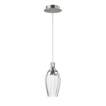 Studio M Ray Dance SM49312CL Single Pendant - Brushed Aluminum