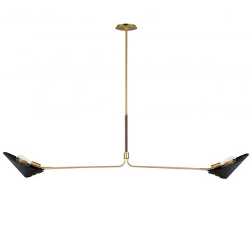 Studio M Lighting SM81802NAB Cavalier 2-Light Pendant