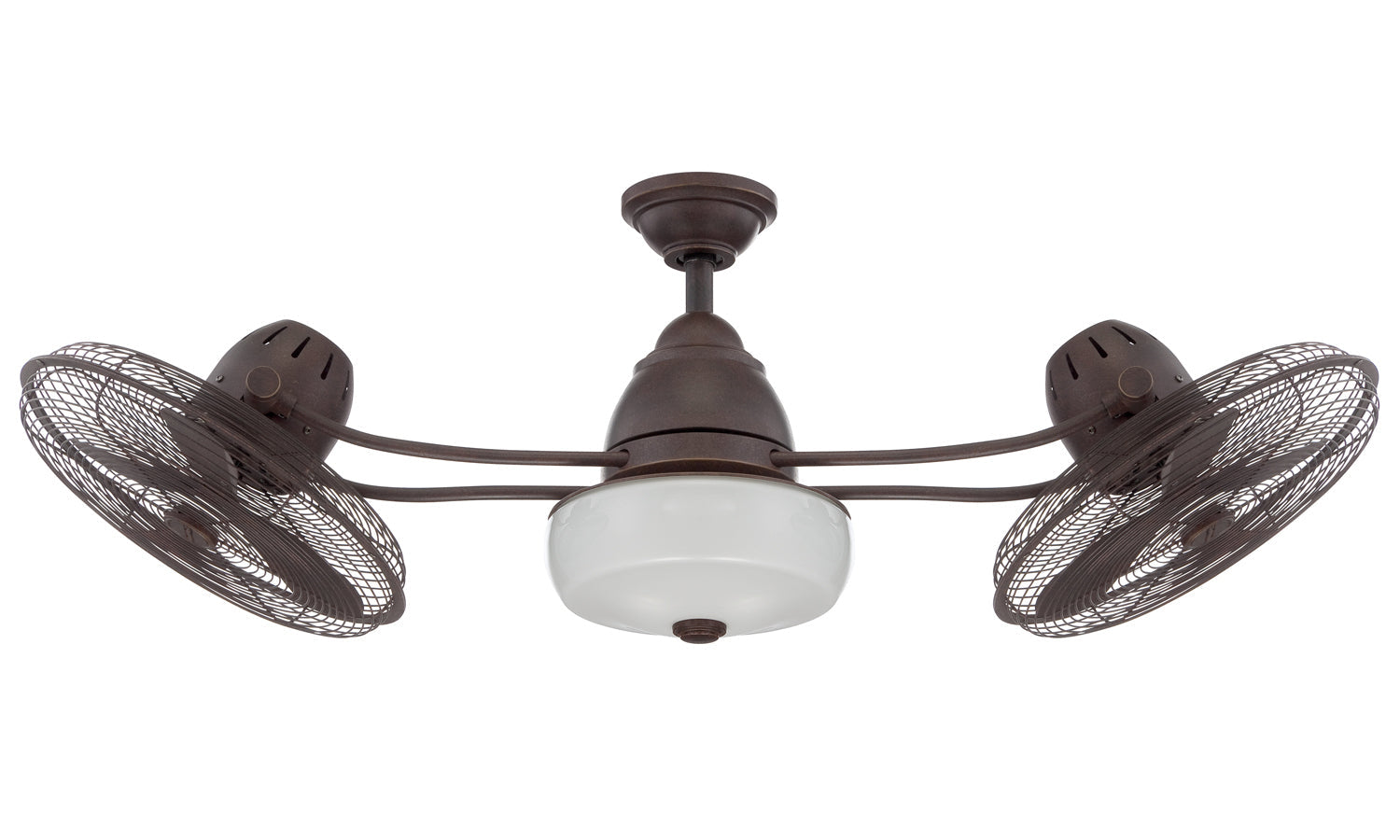 Craftmade Bellows II Indoor/Outdoor BW248AG6 Ceiling Fan 48 - Aged Bronze Textured, Aged Bronze/Aged Bronze/
