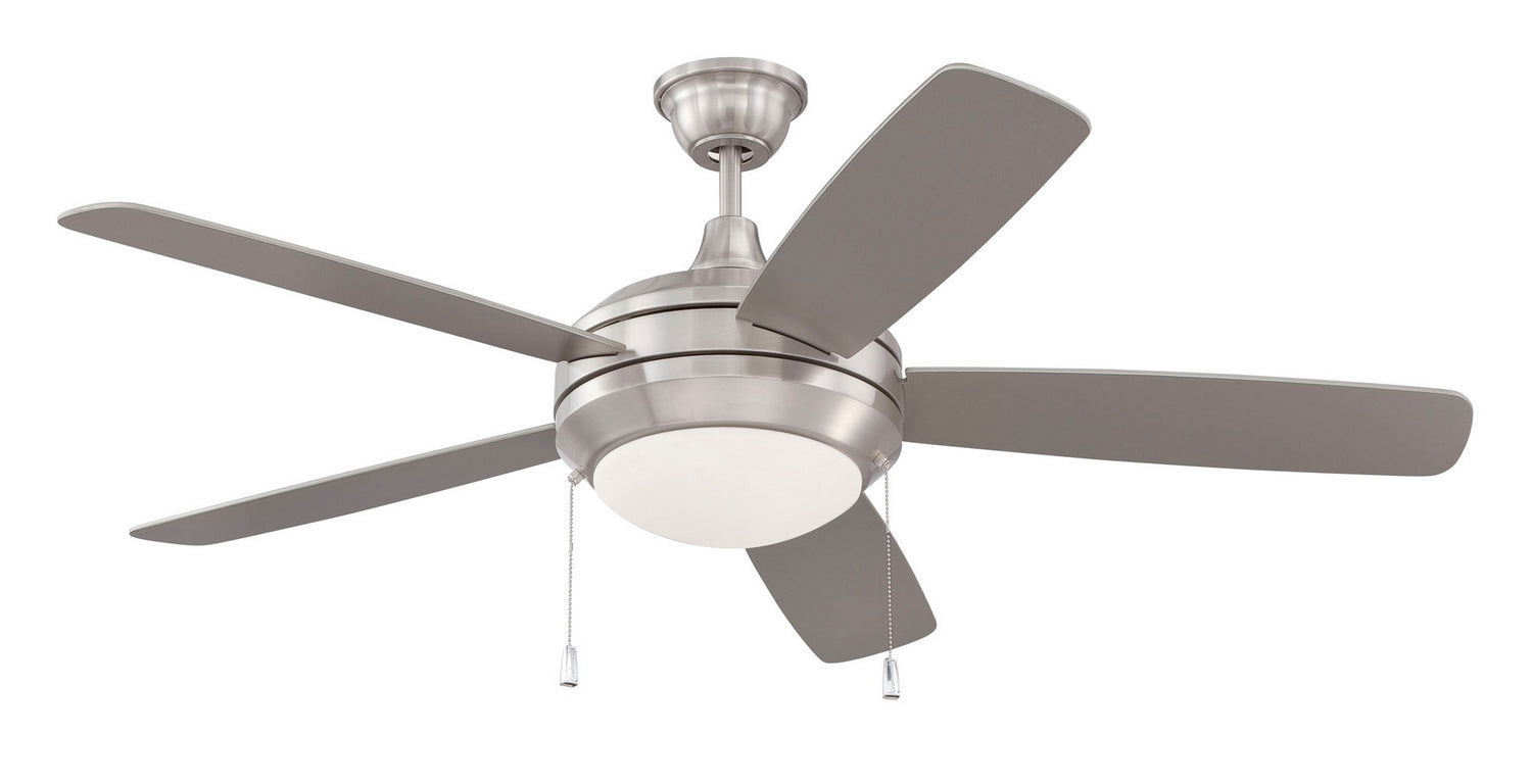 Craftmade Helios HE52BNK5-LED Ceiling Fan 52 Inch - Brushed Polished Nickel