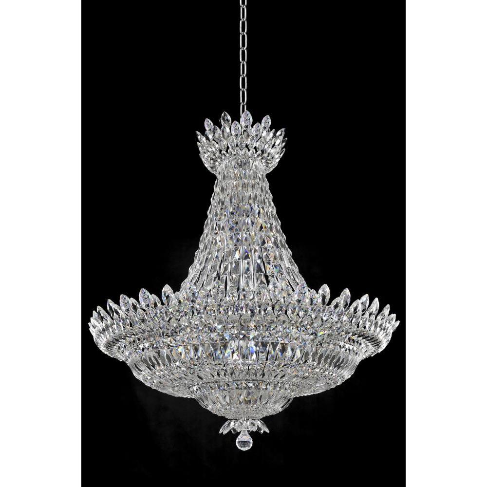 Belluno Luxury Crystal Pendant – Polished Chrome