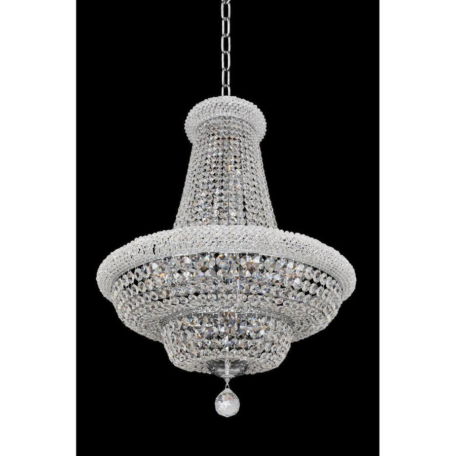 Napoli Luxury Crystal Pendant – Polished Chrome