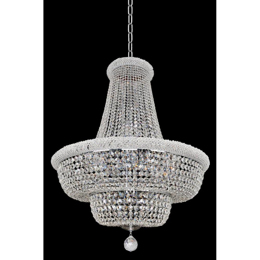 Napoli Luxury Crystal Pendant – Polished Chrome