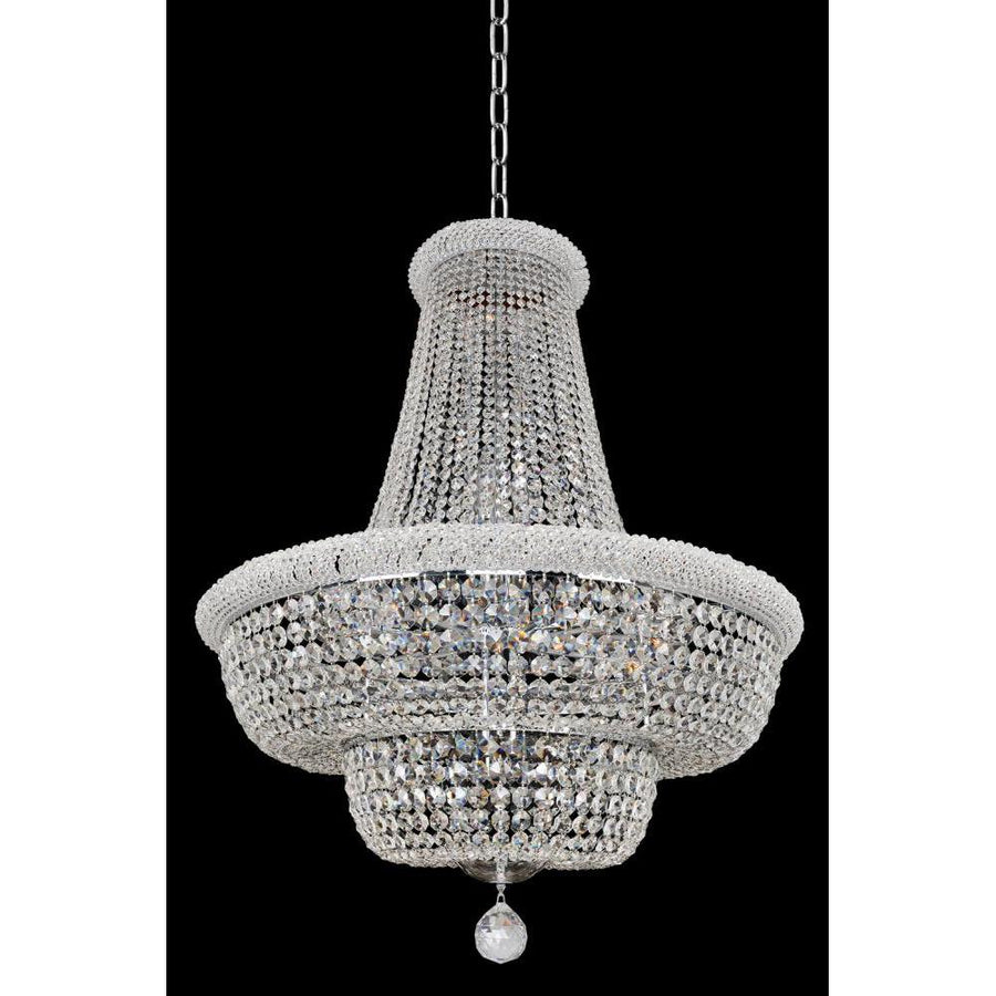 Napoli Luxury Crystal Pendant – Polished Chrome