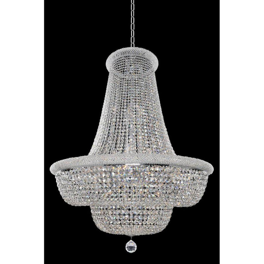 Napoli Luxury Crystal Pendant – Polished Chrome