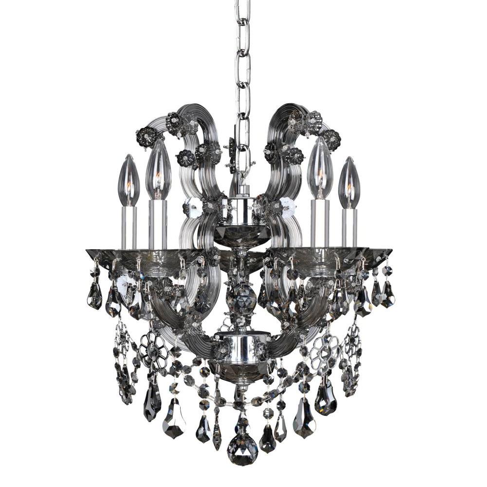 Brahms 5 Light Chandelier