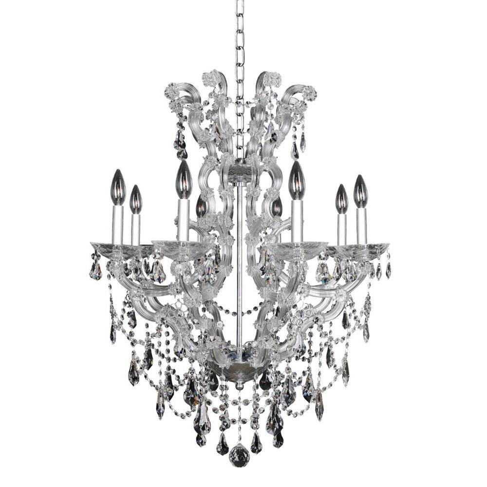 Brahms 8 Light Chandelier