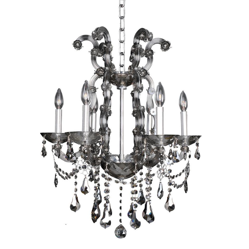 Brahms 6 Light Chandelier