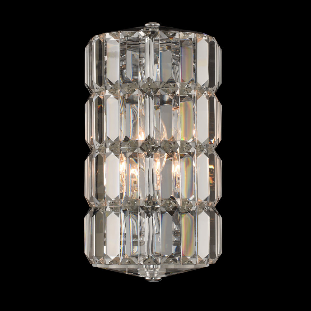 Julien Small Wall Sconce – Polished Chrome by Allegri Crystal