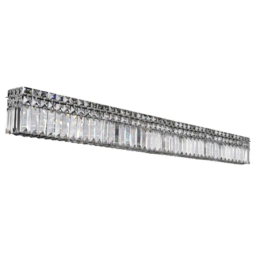 Vanita Luxury Crystal Bath Light – Polished Chrome