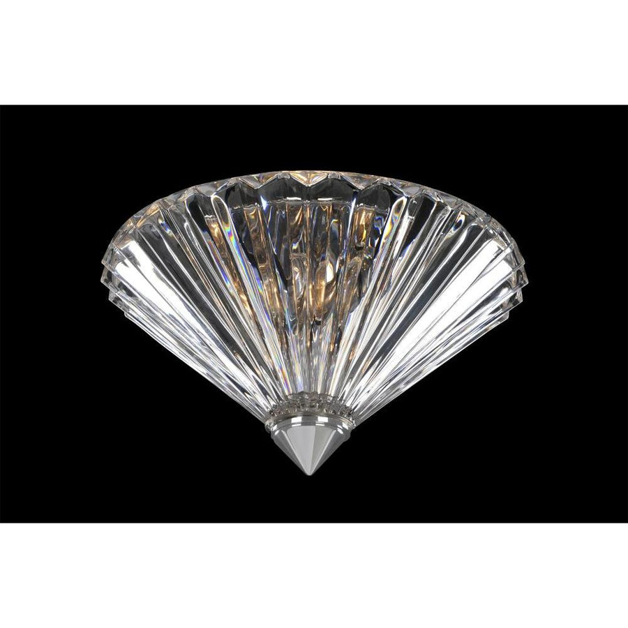 Chauvet Luxury Crystal Flush Mount Light – Polished Chrome