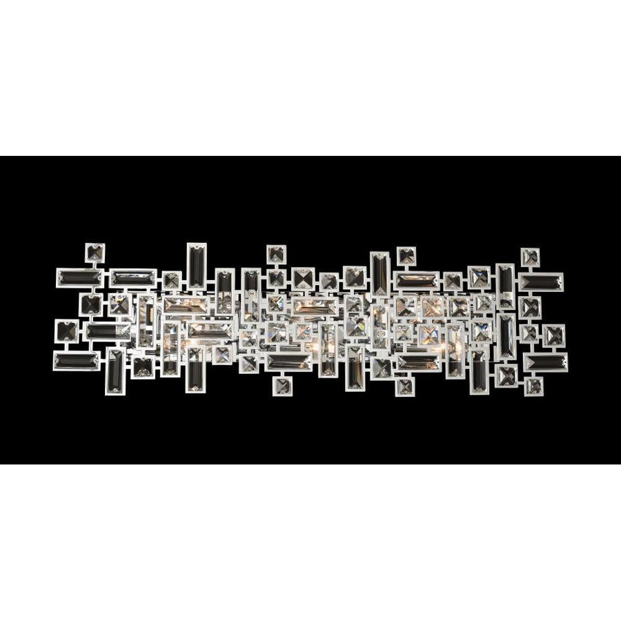 Vermeer Luxury Crystal Bath Light – Polished Chrome