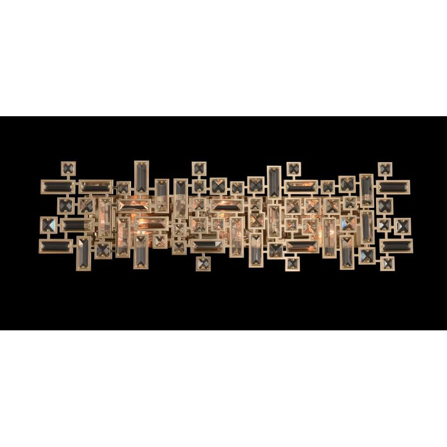 Vermeer Luxury Crystal Bath Light – Polished Chrome