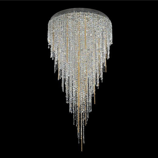 Tenuta 36" Convertible Pendant – Polished Chrome