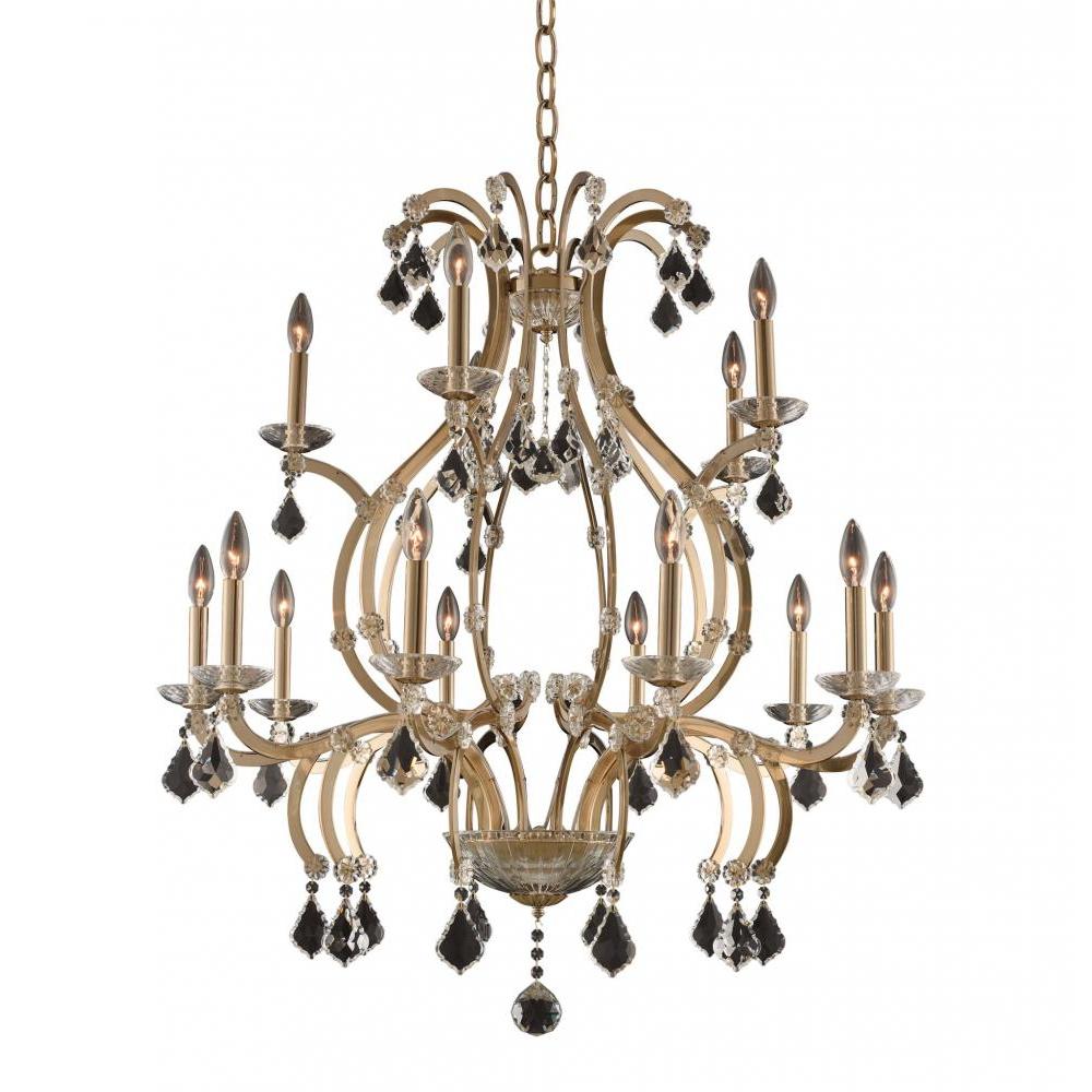 Duchess (10+5) Light 2 Tier Chandelier