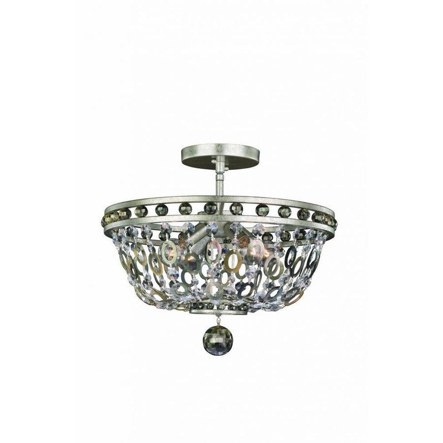 Lucia 4 Light Semi Flush Mount