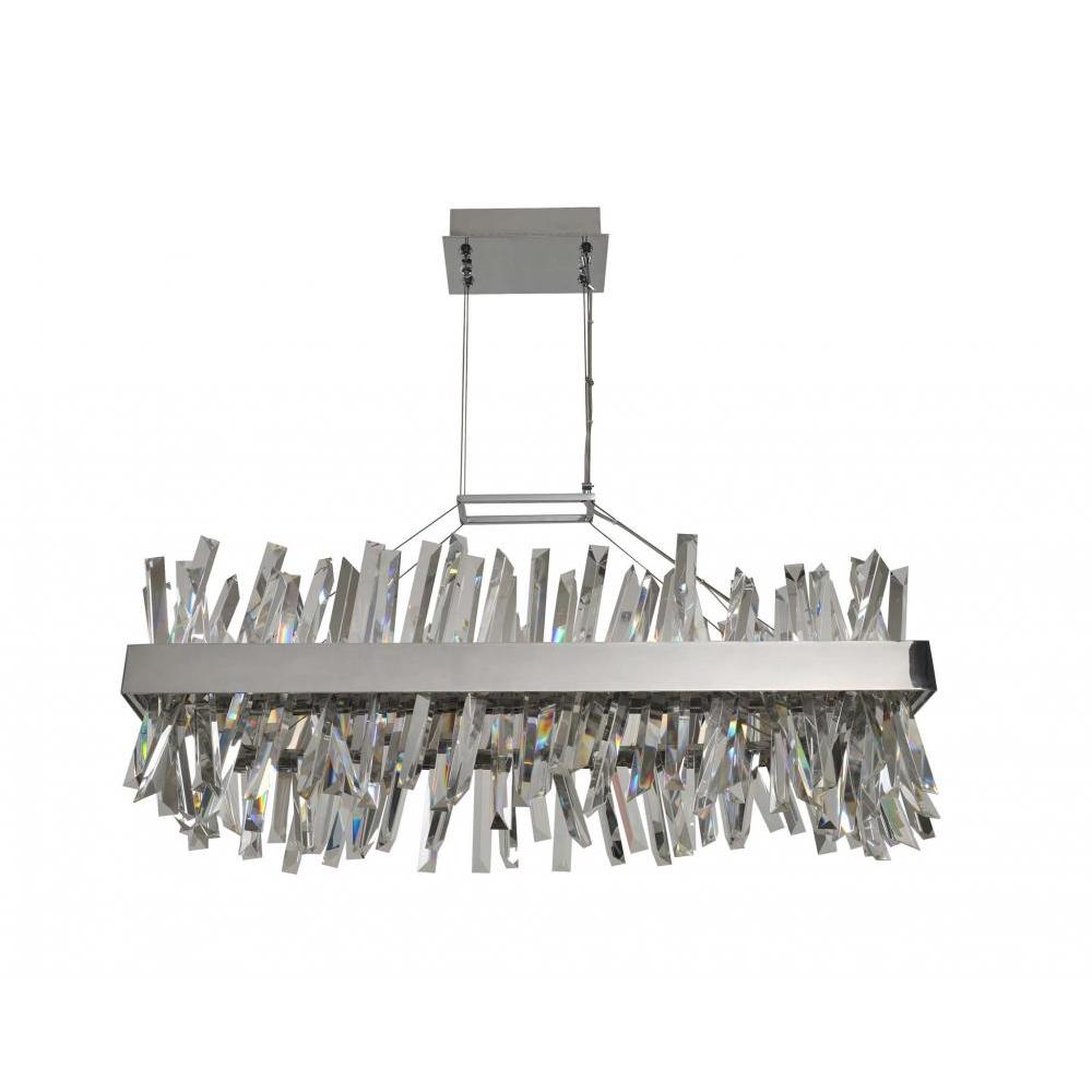 Glacier 36 Inch LED Rectangular Island