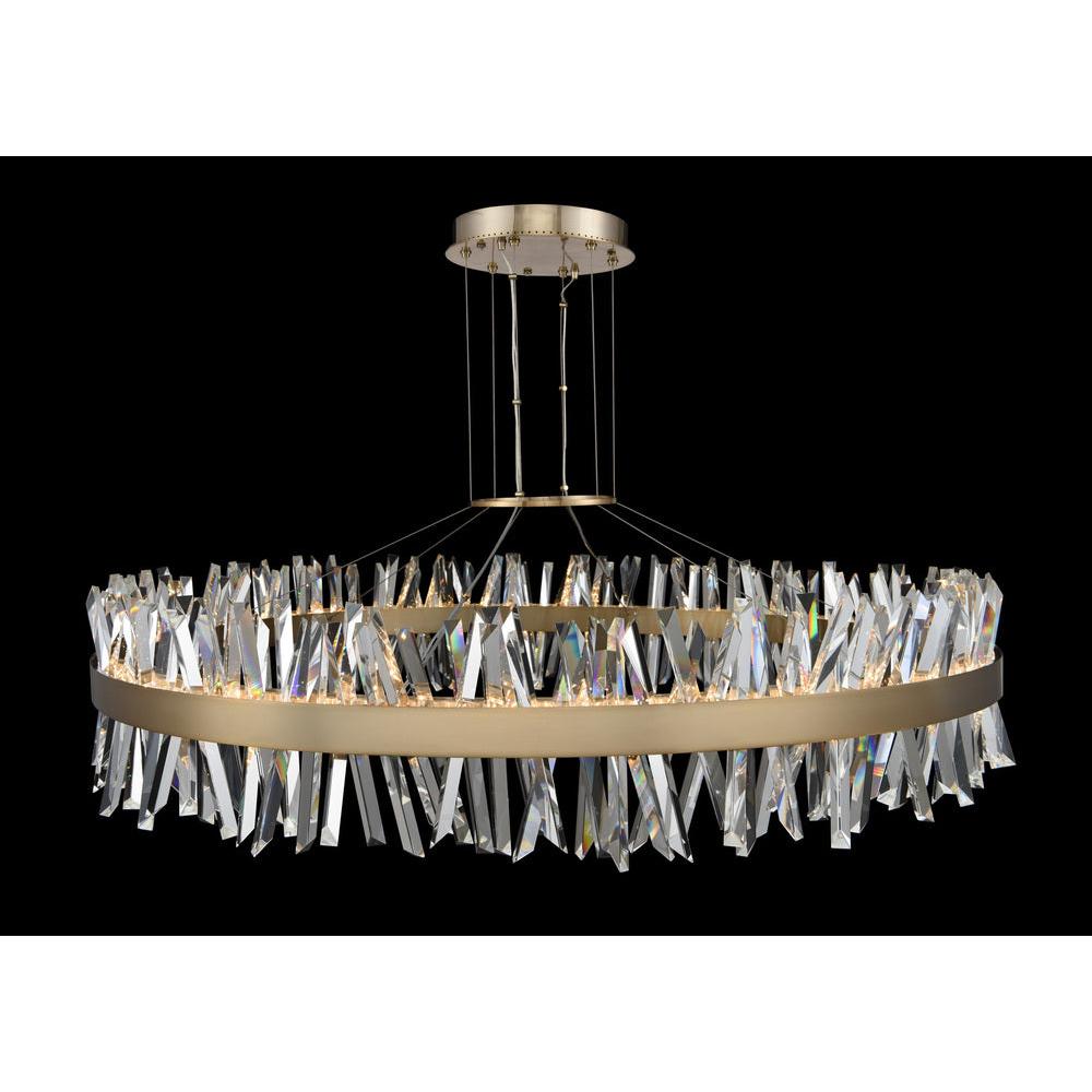 Glacier 60 Inch LED Round Pendant