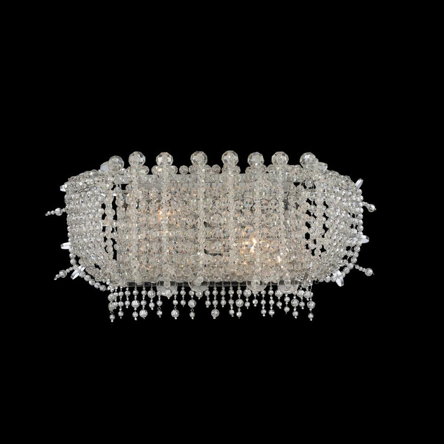 Cielo Luxury Crystal Bath Light – Polished Chrome