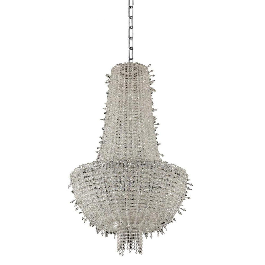 Cielo Luxury Crystal Pendant – Polished Chrome