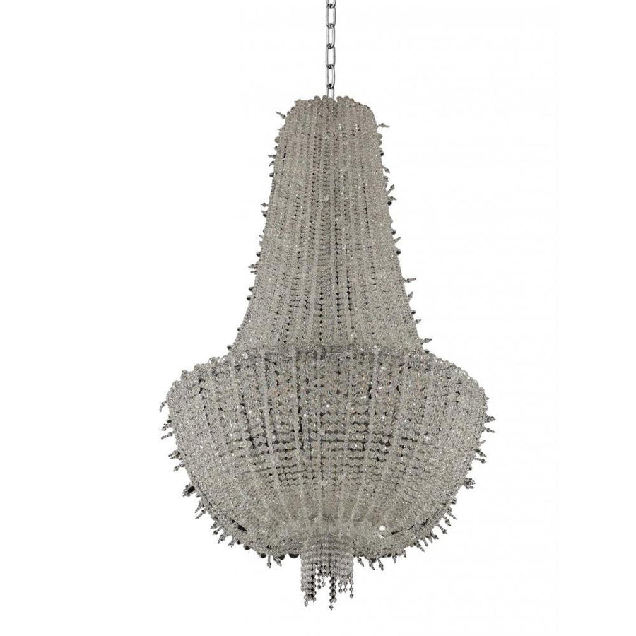 Cielo Luxury Crystal Pendant – Polished Chrome