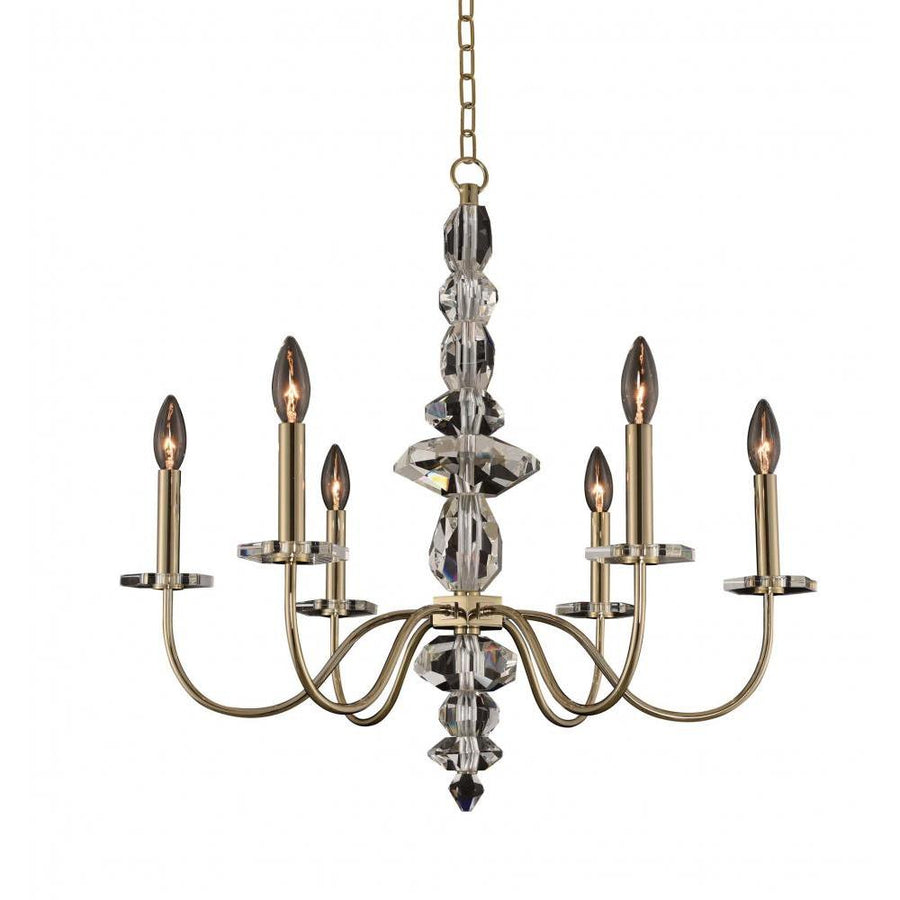 Bolivar Luxury Crystal Chandelier – Champagne Gold