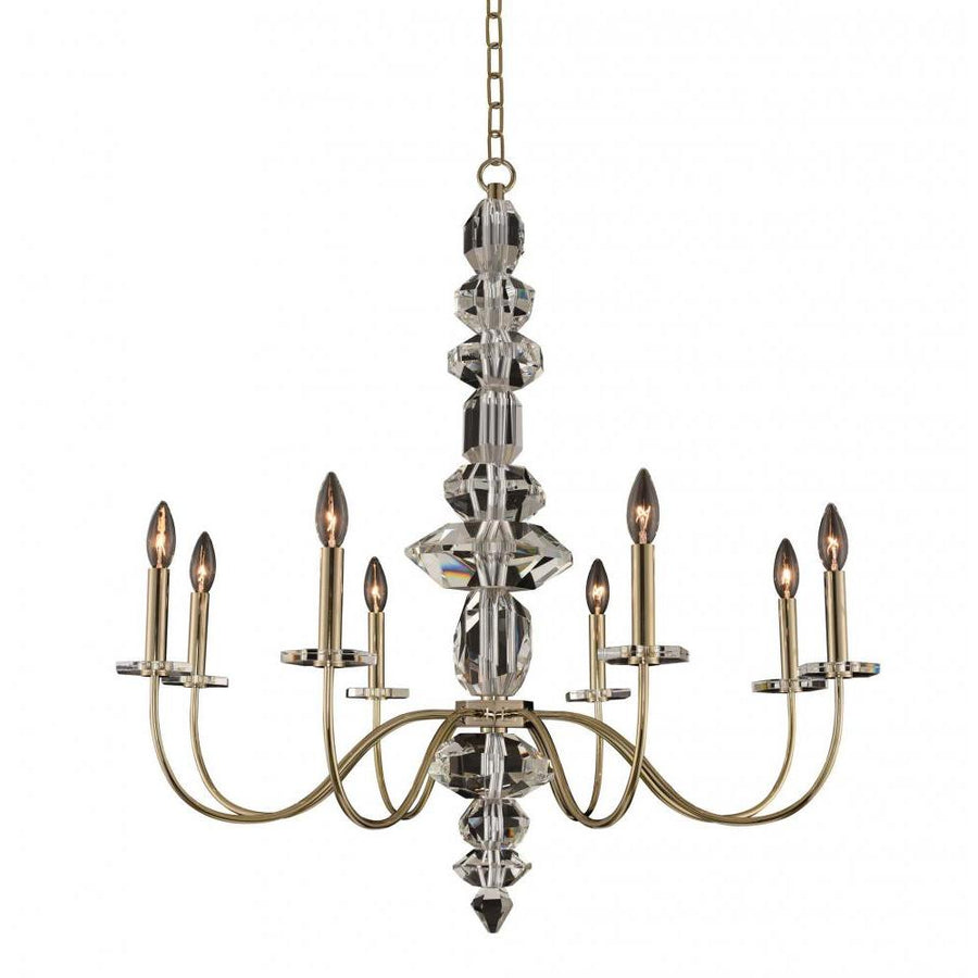 Bolivar Luxury Crystal Chandelier – Champagne Gold