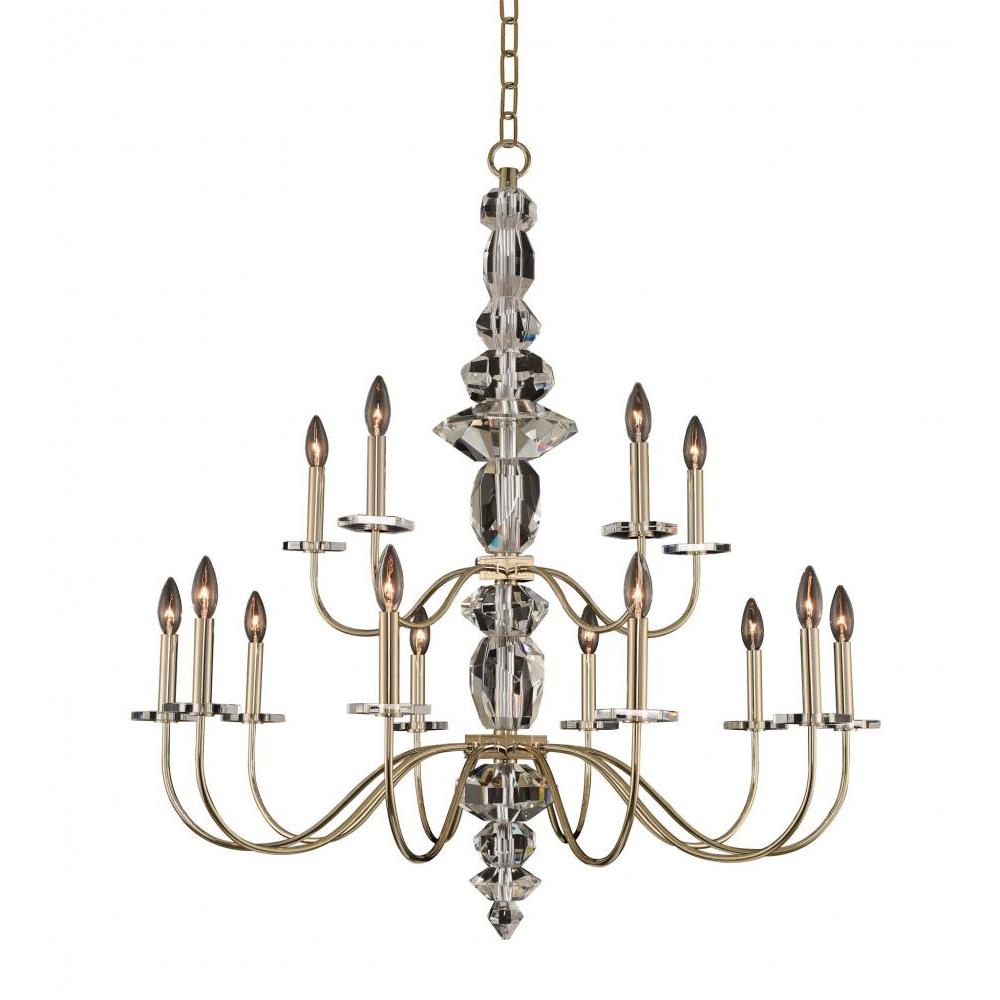 Bolivar (10+5) Light 2 Tier Chandelier