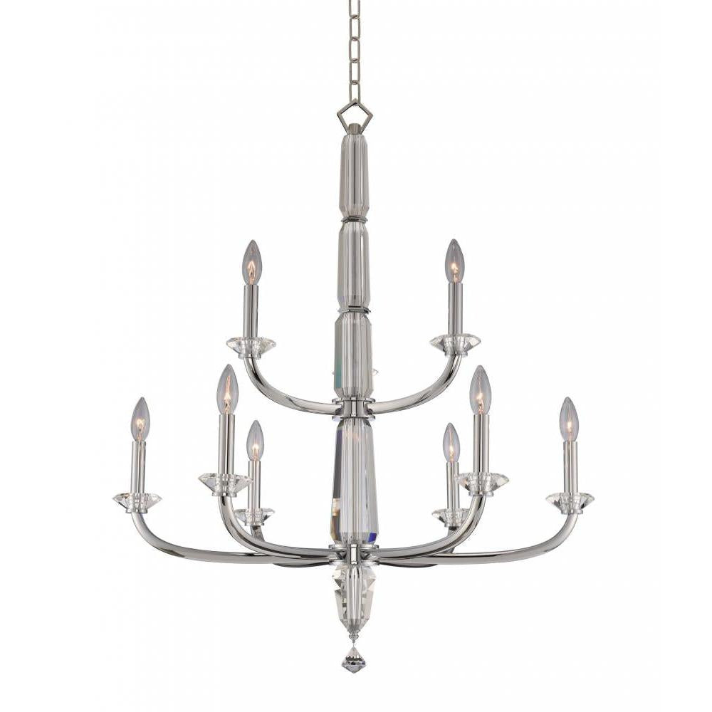 Palermo (6+3) Light 2 Tier Chandelier
