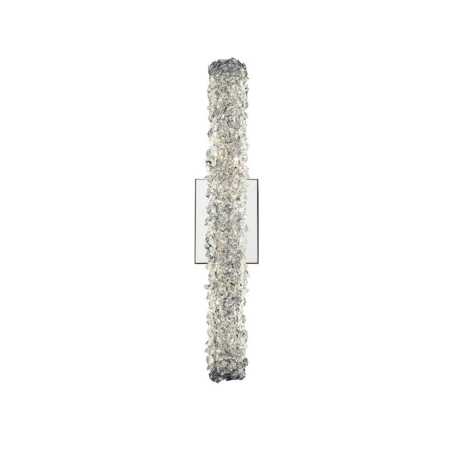 Lina Luxury Crystal Wall Sconce – Polished Chrome