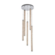 Lina 5 Column LED Foyer