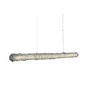Lina 46" LED Island – Polished Chrome by Allegri Crystal