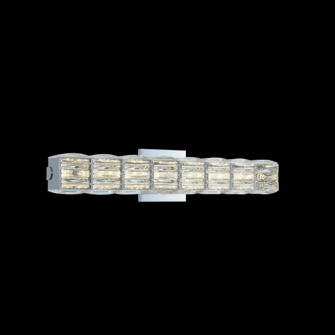 Campodoro 24" ADA LED Bath – Polished Chrome by Allegri Crystal
