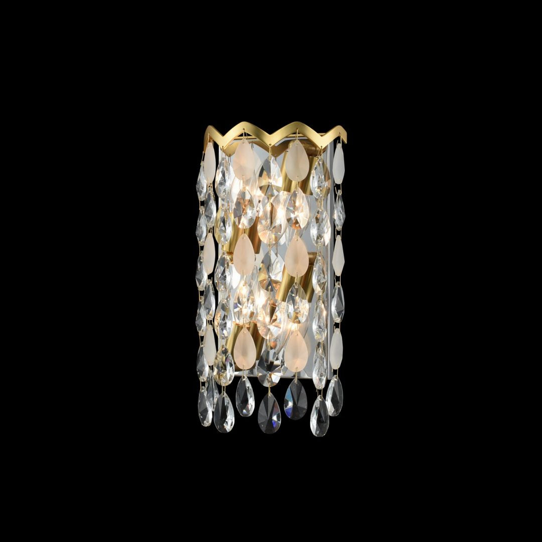 Caretta ADA Wall Sconce – Antique Brass by Allegri Crystal