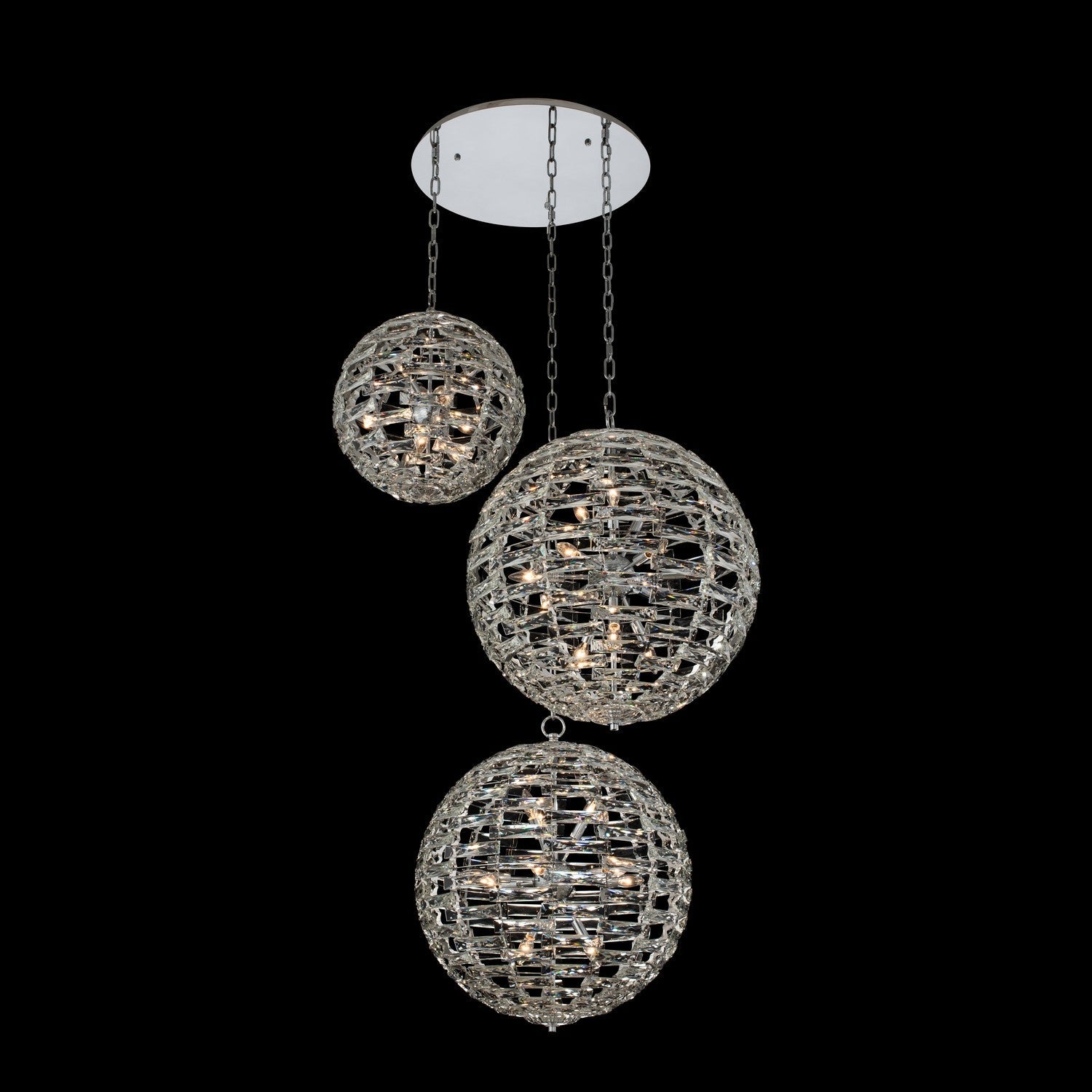 Alta 3 ORB Pendant (18+18+26) – Polished Chrome