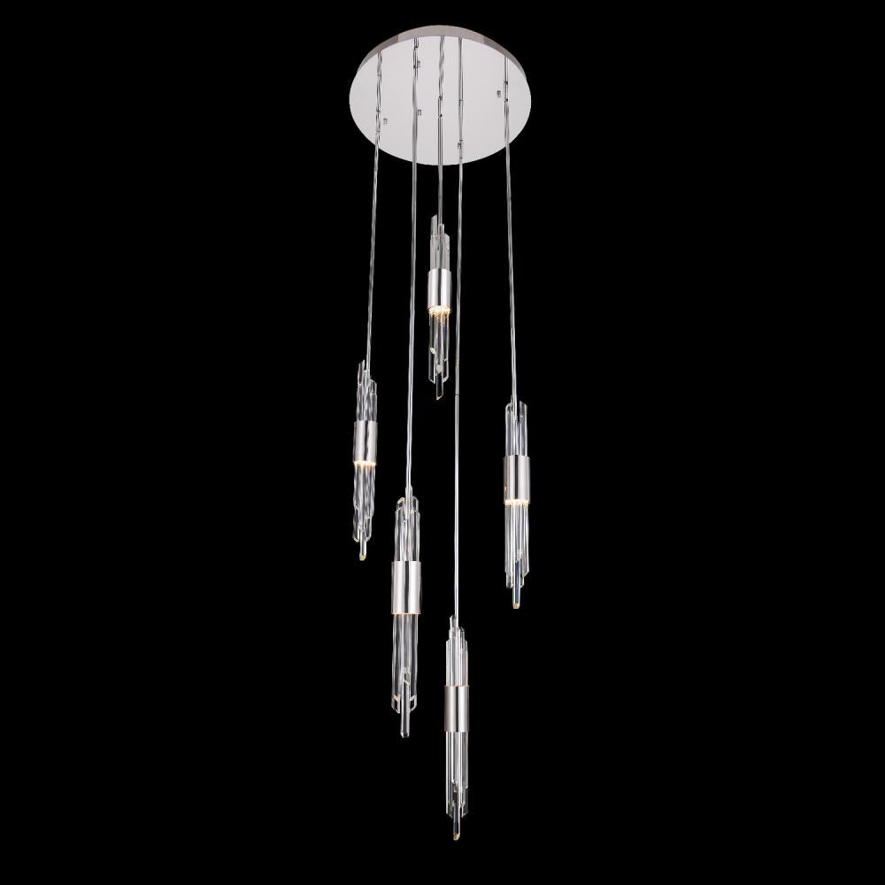 Lucca 5 Light Multi Drop Foyer