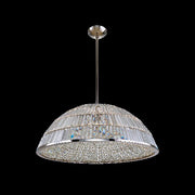 Doma 33 inch Luxury Crystal LED Pednant – Polished Nickel