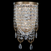 Vezzo Wall Sconce – Winter Brass by Allegri Crystal