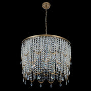 Vezzo 29" Pendant – Winter Brass by Allegri Crystal