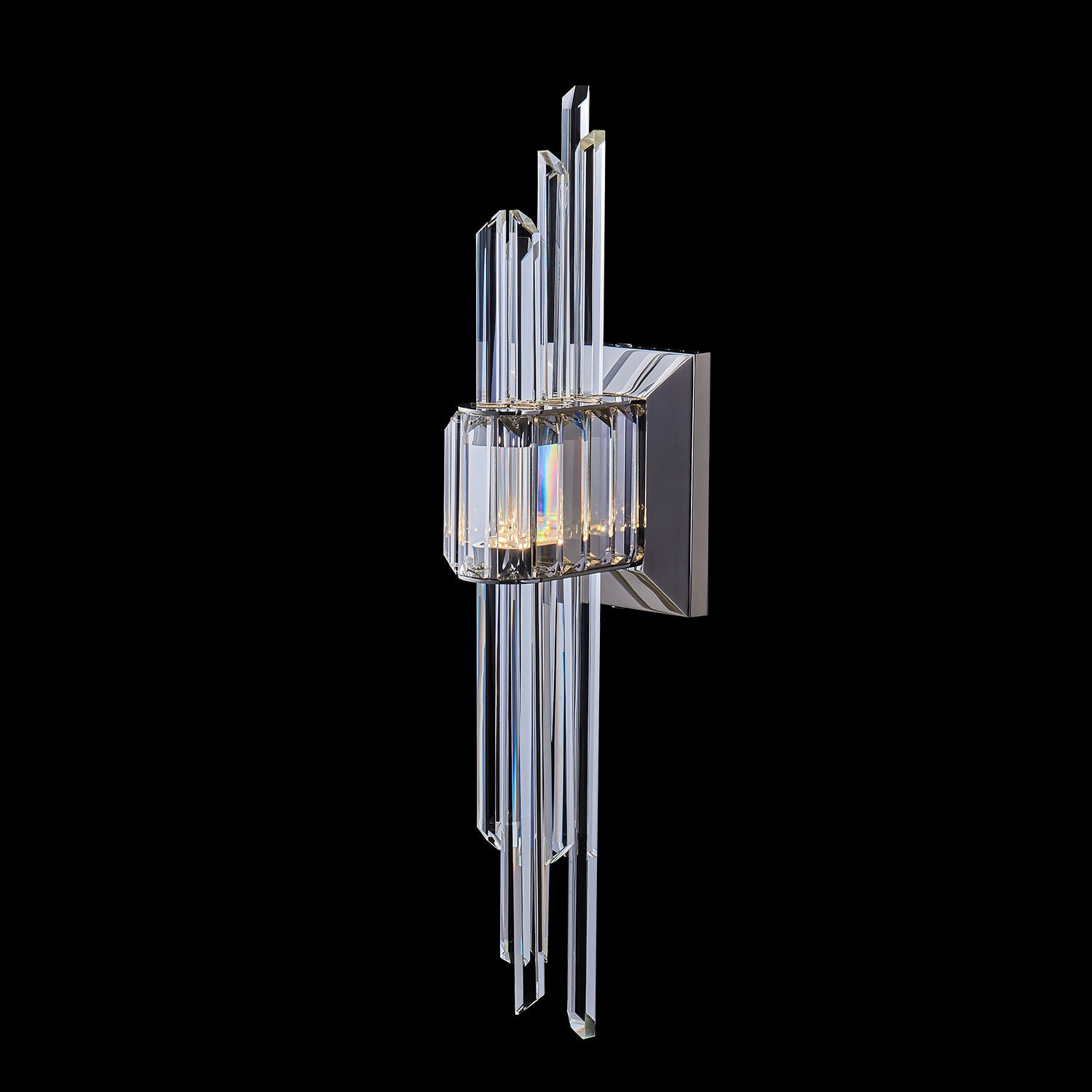 Piovere LED CCT Wall Sconce – Polished Chrome by Allegri Crystal
