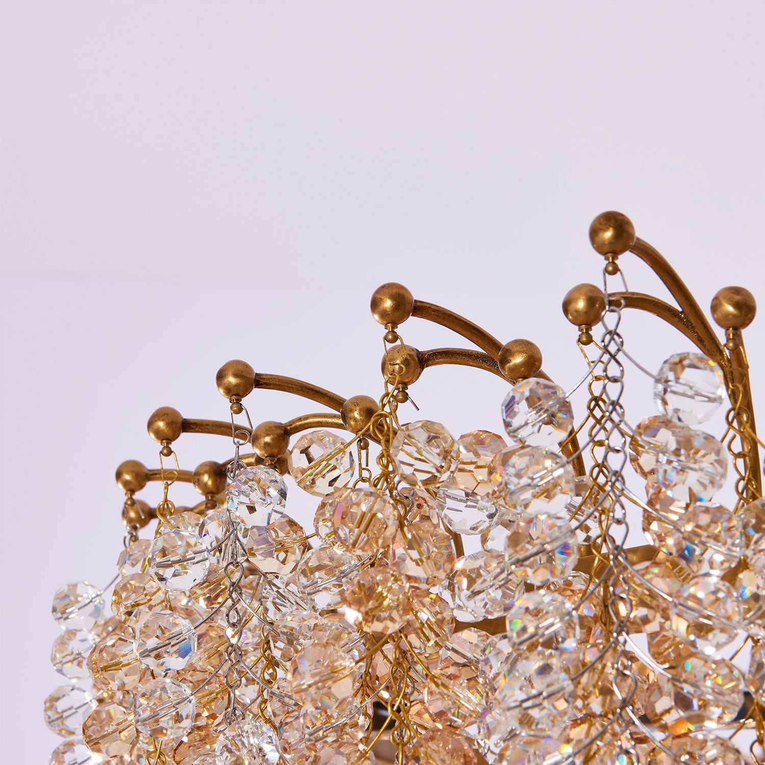 Fuji Foyer Entry Light Pendant Chandelier – True Brass