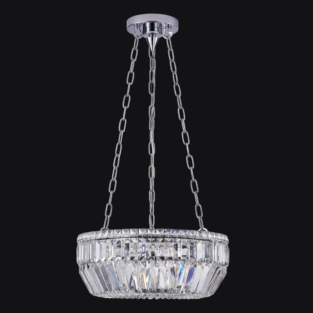 Alloro Luxury Crystal Pendant – True Brass