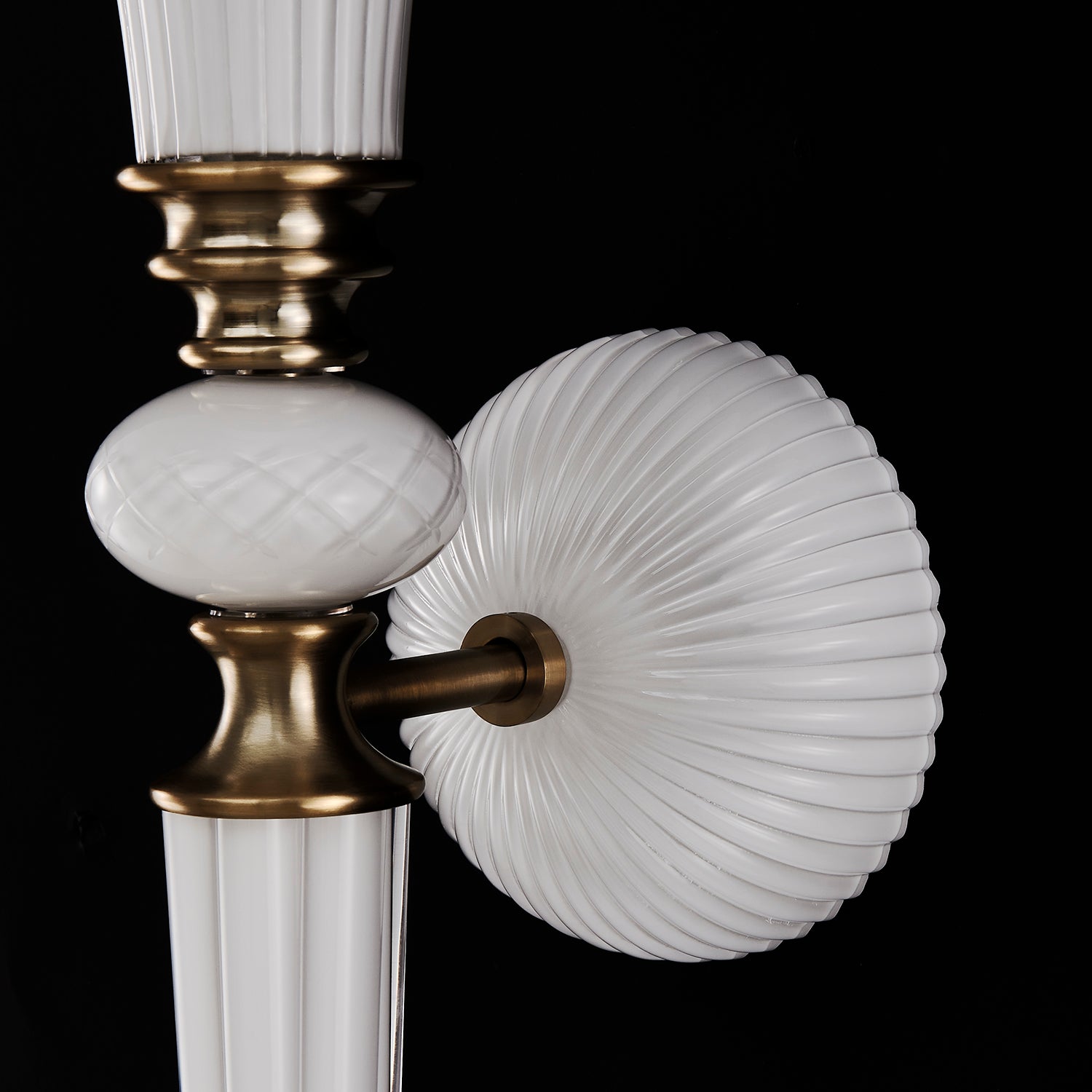 Bianca Luxury Wall Sconce - Winter White