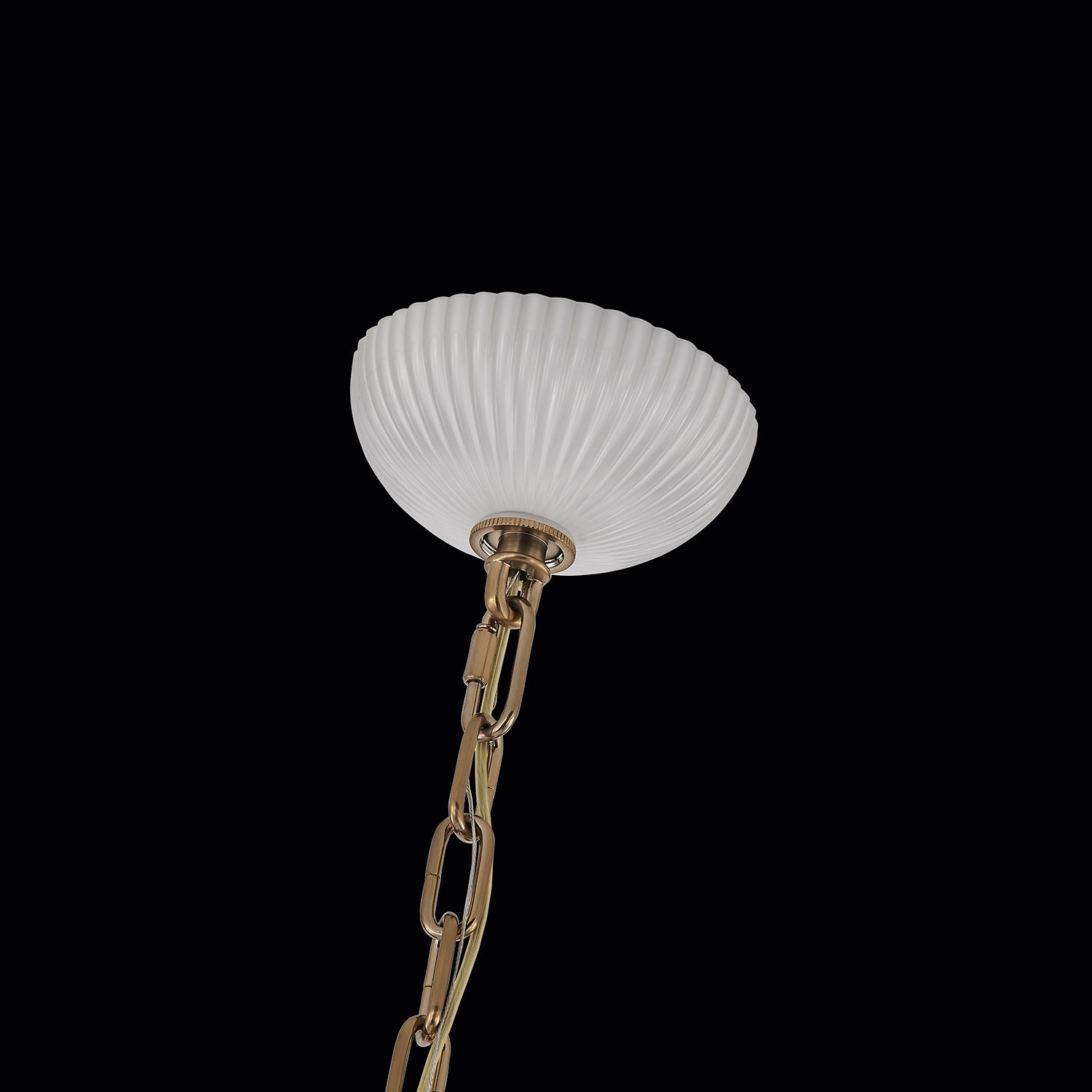 Bianca 28 inch Luxury Crystal Chandelier - Winter White - 043670-044-WHITE