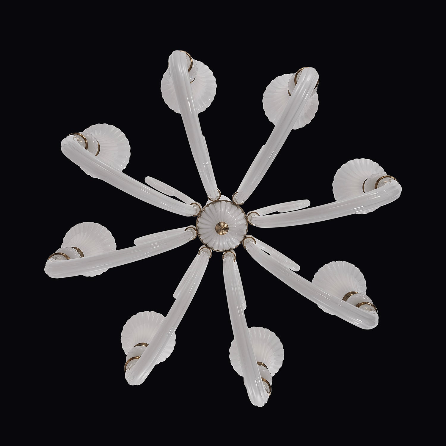 Bianca 42 inch Luxury Crystal Chandelier - Winter White