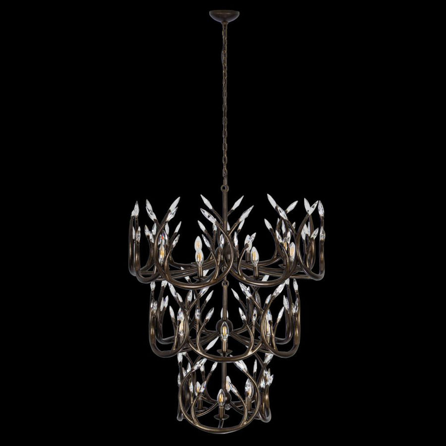 Chalet Luxury Crystal Wall Sconce – New English Bronze Dark