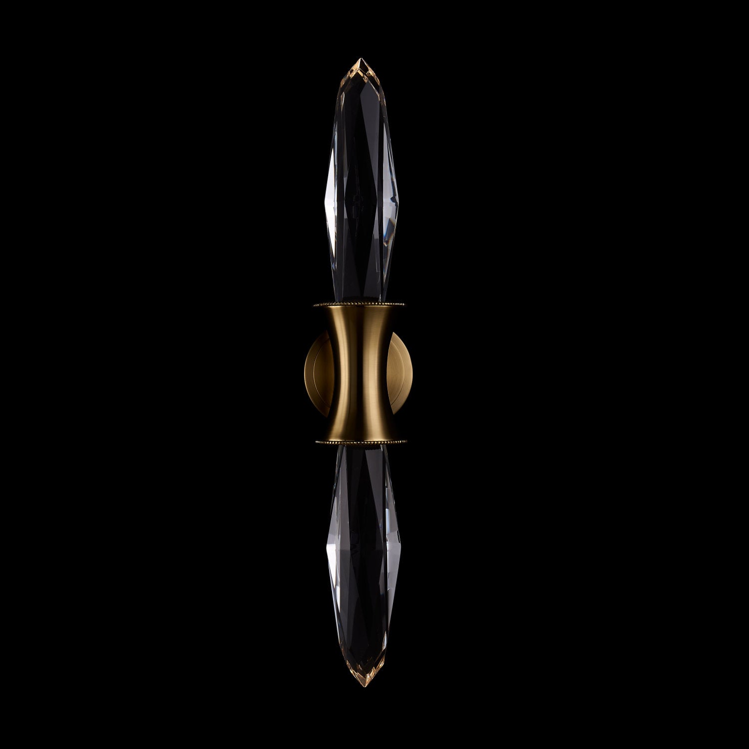 Mostra LED Brass Wall Sconce – True Brass by Allegri Crystal
