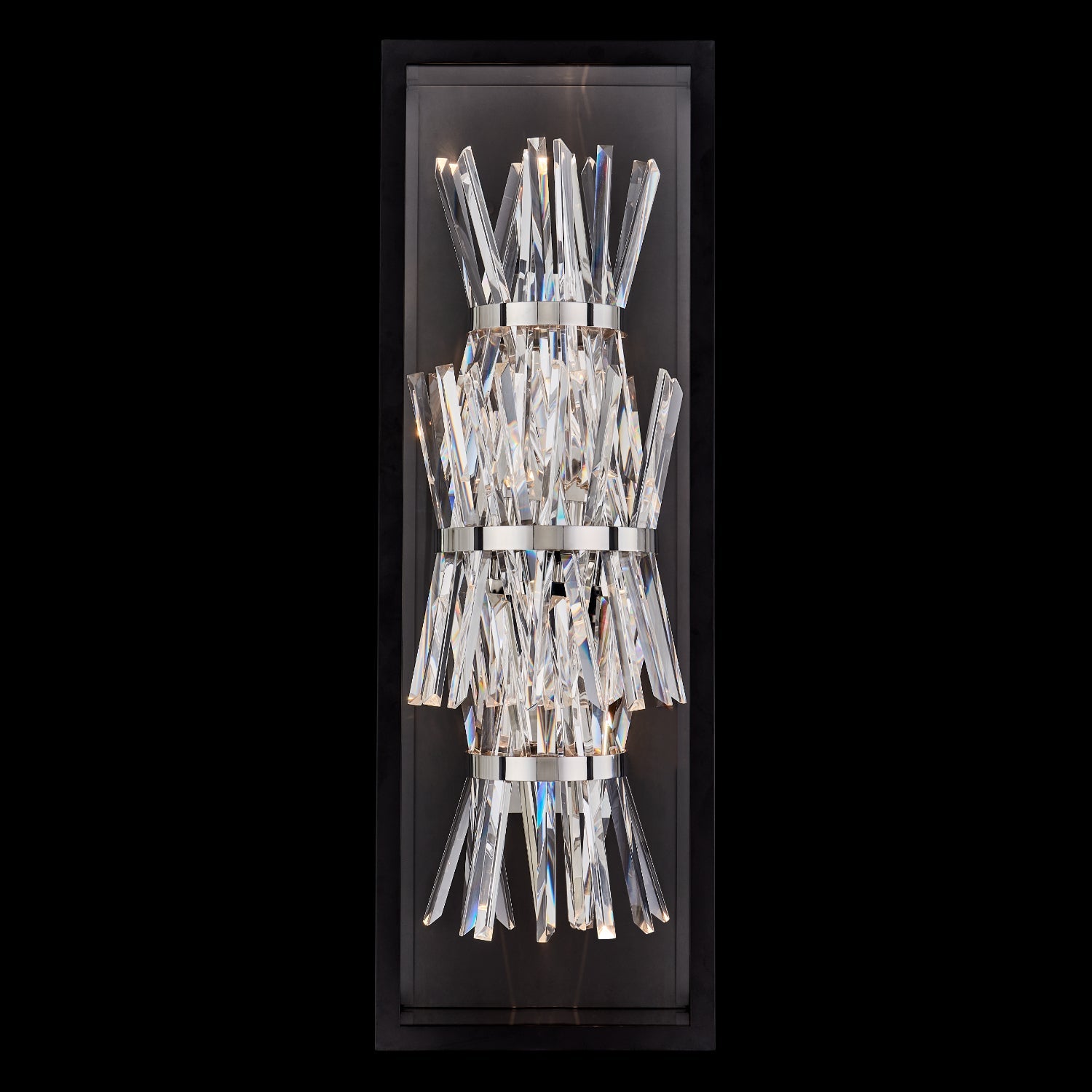 Glacier Esterno 32 inch Outdoor Wall Sconce – Matte Black